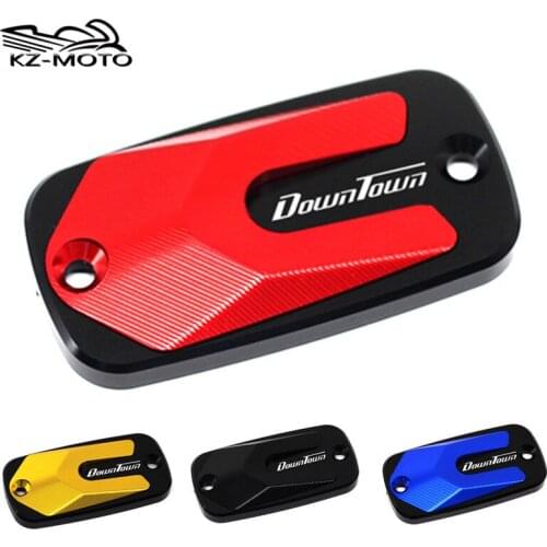 New Motorcycle CNC Front Brake Reservoir Fluid Tank Cover Oil Cup Cap For KYMCO DOWNTOWN DT 125 200 300 350 125i 200i 300i 350i
