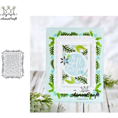 Boughs Background Metal Cutting Dies Scrapbooking Stencil For DIY Paper Card Decorative Embossing Die Cut Craft Dies New 2019