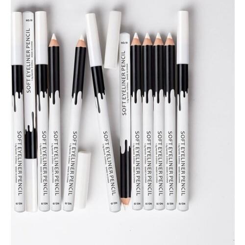 Silkworm Brightening White Eyeliner Pencil Makeup Women Long Lasting Waterproof Pigment Eye Liner White Eyeliner Pen Cosmetics