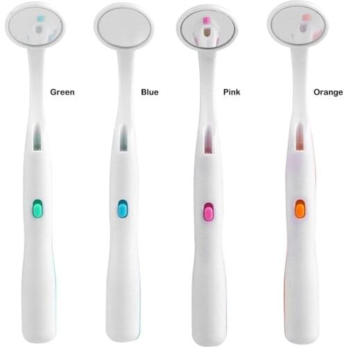 Dental Mirror With Led Light Inspect Instrument Checking Mirror Dentist Oral Super Bright Anti-fog Mouth Mirror Tooth Fashion