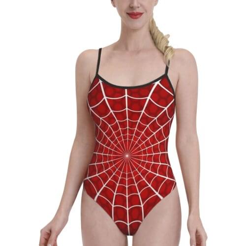 Women 2021 Exotic Bikinis Tom Holland Spider Eyes Women Swimsuit One-Piece Bikini Anime Manga movie Women Beach wear