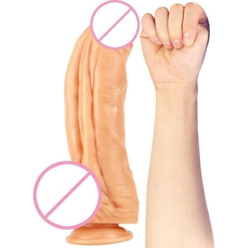 Fat Big Penis Female Simulation Masturbation Devices Manual Large Dildo Climax Stimulation Stick Sex Products