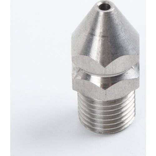 1/4\\\\\\\\\\\\\\\" Pressure Washer Drain Sewer Cleaner Jetter Nozzle Spray Head 2019