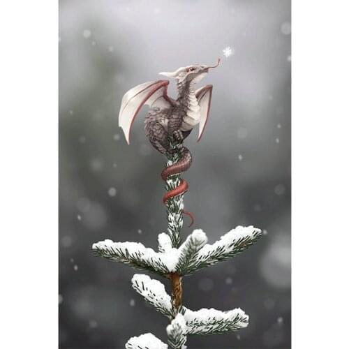 5D DIY Diamond Painting cross stitch Snow King pattern Handicraft rhinestones full square diamond Embroidery picture dragon