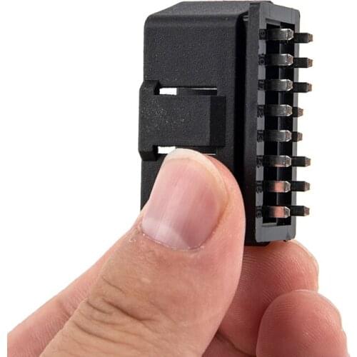 Car Connector 12V 16 Pin Male Plug Diagnostic Tool Terminal Connection Plug
