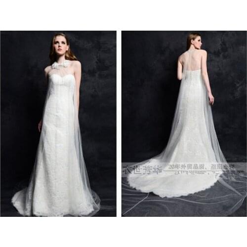 Free shopping sweetheart vintage lace Wedding Dress 2015 brides bridal gown flowers a-line new sexy hot long casamento