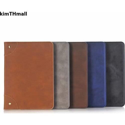 Case For Samsung Galaxy Tab S4 2018 10.5''T830 T835 SM-T835 10.5 Cover Smart leather Retro Card slot Stand tablet case kimTHmall