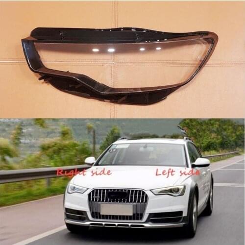 For Audi A6 C7 2012 2013 2014 2015 Car Headlight cover Headlamp Lens Auto Shell Cover