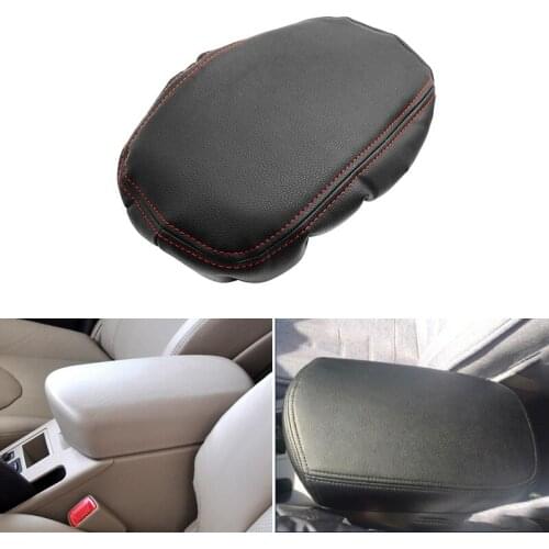 PU Leather with Sponge Car Interior Center Control Armrest Box Cover Protective Trim For Toyota Rav4 RAV 4 2006 2007 2008 - 2012
