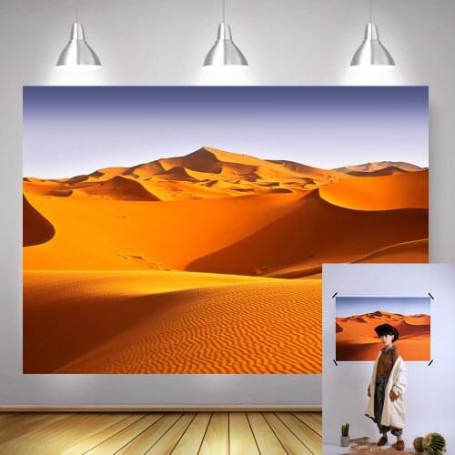 Hot Gobi Desert Themed Children Artistic Photos Background Photo Studio Desert Small Screen Adult Portrait Backdrop Photography