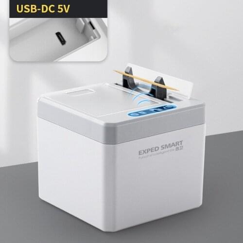 Intelligent Induction Toothpick Box Automatic USB Charging Automatic Electric Toothpick Holder for Home Restaurant Hotel