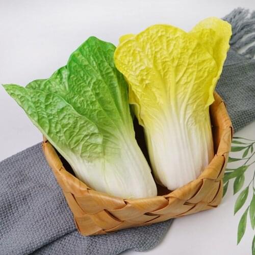 Festive Party Supplies Artificial Decorations Bubble Simulation Chinese Cabbage Vegetables Props Supplies Model