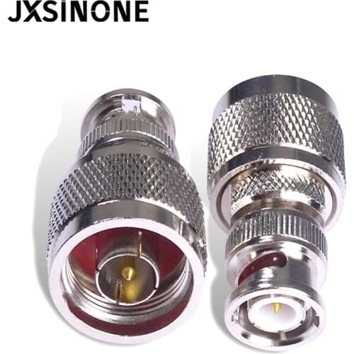 JXSINONE 1PC N-Type Male to BNC Male Adapter RF Coaxial Connector C20069