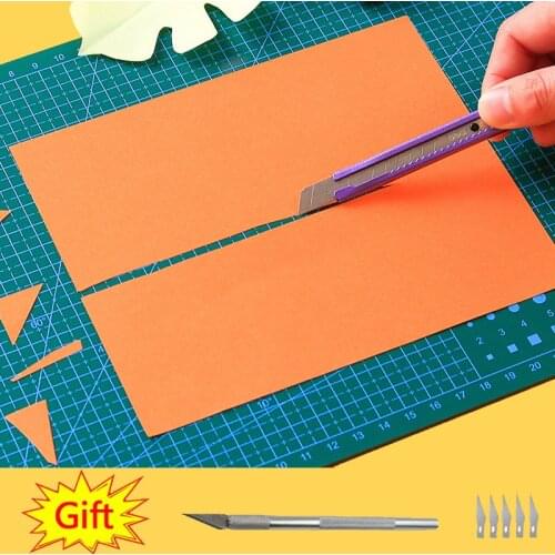 A2 A3 Multifunction Oversized Mat Pvc Self Healing Cutting Mat Cutting Pad Board Paper Cutter Knife Sculpture A3 DIY Craft Tools