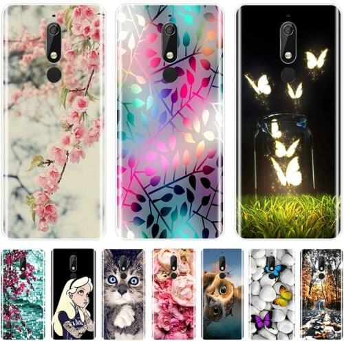 Fashion Animals Printed Phone Case For Nokia 7.1 6.1 5.1 3.1 2.1 Soft TPU Silicone Back Cover For Nokia 7.1 6.1 5.1 3.1 2.1 Plus
