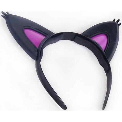 Overwatch Hana Song D.Va Skin Black Cat Cosplay Cat Ears Headband