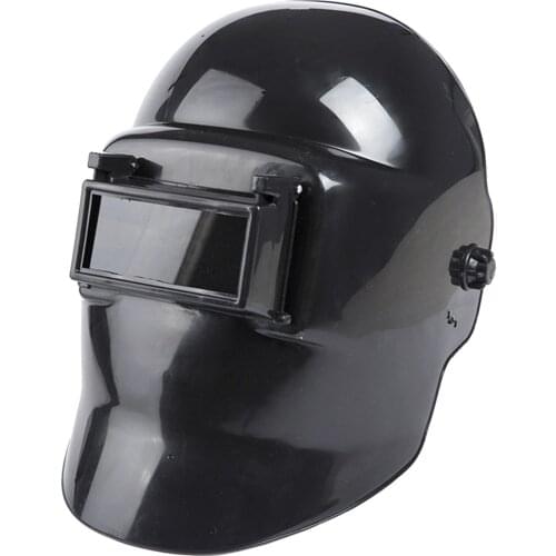 S Sparkproof Protective Welding Helmets Mask Lens Hoods Head Mounted Shade Eyes Goggles Black Power Grinding