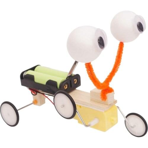 Assemble DIY Electric Toys Kids Science Physic Experiment Gadget Kit