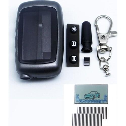 Starline A6 LCD display Train+keychain case for starline A6 car remote control A6 LCD display flexible cable Fob Chain Keychain