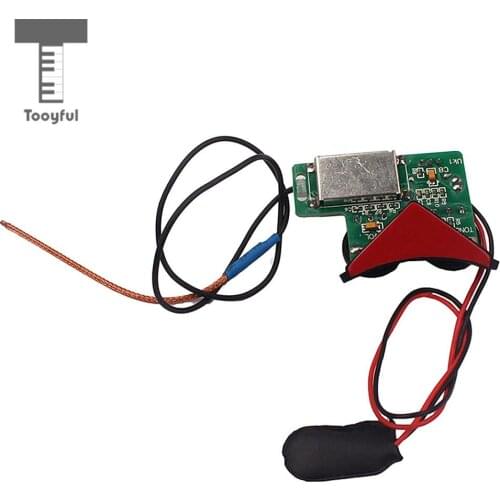 Tooyful Musical Instrument EQ Piezo Equalize Pickup Preamp for Acoustic Guitar Accs