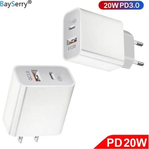 EU/US 18W Multi Quick Charge 3.0 Dual Ports Quick USB Charger PD QC 3.0 for Xiaomi 9 MIX3 Redmi K30 K20 Note 7 8 Turbo Wall Fast