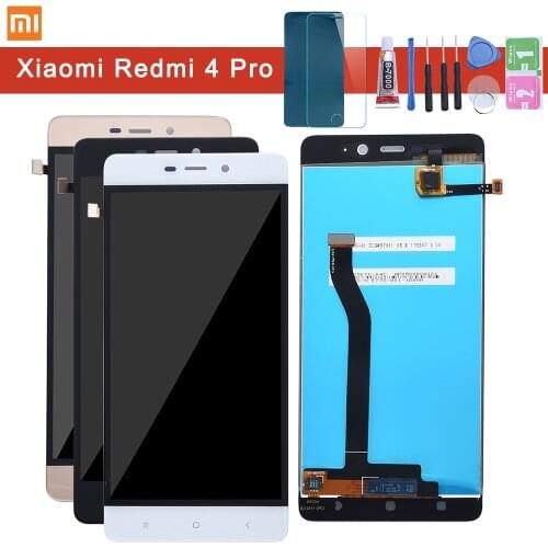 For Xiaomi Redmi 4 Pro LCD Display with Frame Screen Touch Panel Redmi 4 Prime 3GB 32GB LCD Display Digitizer Replacement Parts