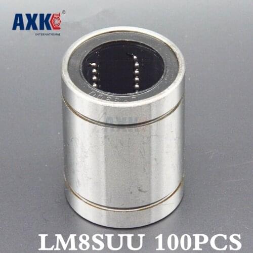 2019 Linear Rail 8*15*17mm 100pcs Lm8suu+100pcs Lm8uu+100pcs Lm12uu 12x21x30mm Linear Bearings Motion Bush Bushing Total 300pcs