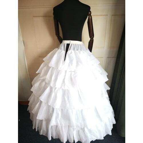 5-HOOP 5-LAYER PETTICOAT High Quality Petticoats for Wedding Dress New Skirt Wedding Accessories
