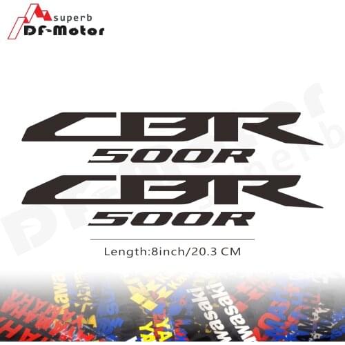 8Inch Reflective Sticker Decal Motorcycle Car Sticker Wheels Fairing Helmet Sticker Decal For Honda CBR500R CBR 500 R