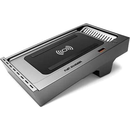 15W Car QI Wireless Charger For-BMW X5 2014-2018 X6 2015-2019 Fast Charging Phone Plate Car Interior Modifications