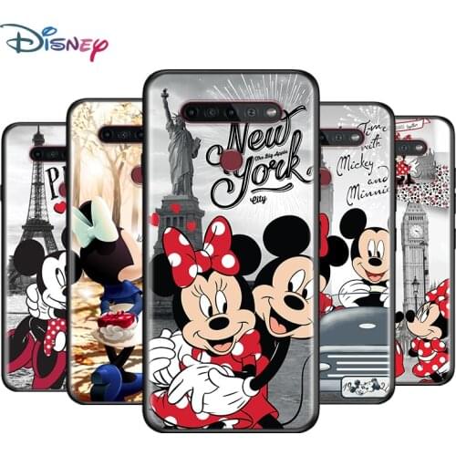 Black Soft Mickey Minne Have Fun For LG K92 K62 K52 K42 K31 K22 K71 K61 K51S K41S K30 K20 G8 G8S G8X ThinQ Phone Case