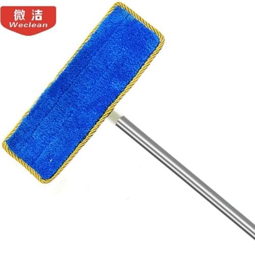 Long rod flat mop Extended wall mop ceiling cleaning kitchen ceiling cleaning mop cleaning roof wall towing