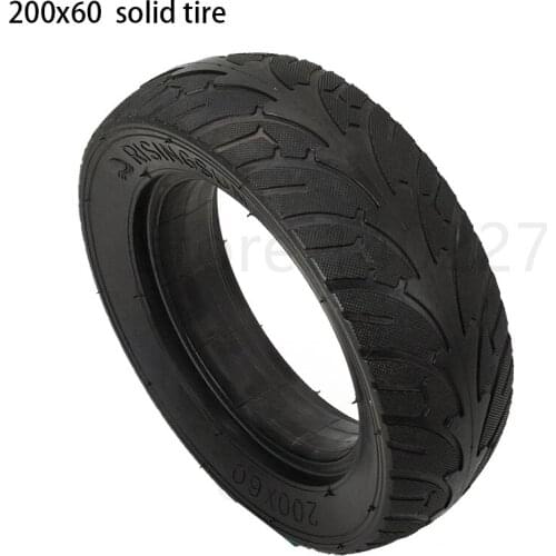 For 8 Inch Electric Scooter 200x60 Solid Tire RISINGSUN Folding Scooter Motor Wheel Widening Explosion-proof Wear-resistant Tyre