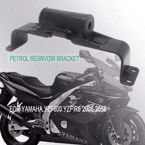 FOR YAMAHA YZF600 YZF R6 2006-2016 GAS TANK FUEL CELL PETROL RESERVOIR BRACKET MOUNT FIT