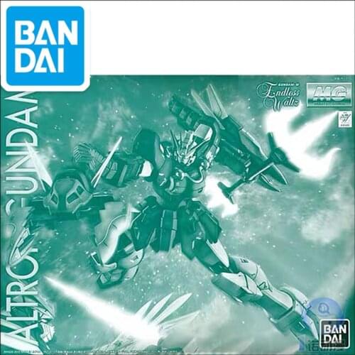 Japaness Bandai Original MG 1/100 PB W Endless Waltz Shen Long XXXG-01S2 GUNDAM Mobile Suit Assemble Model Action Figures