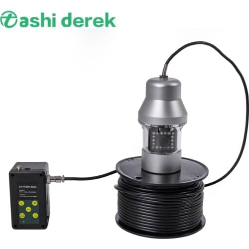 IP68 Waterproof Special Struction Design 18pcs White Lights HD Underwater Fishing Camera System F08S with 360 Degree Rotation