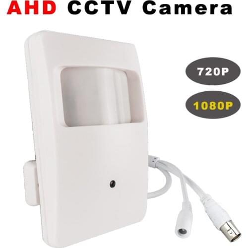 720P AHD PIR Housing CCTV Camera or 1080P PinholeLens AHD Security Camera
