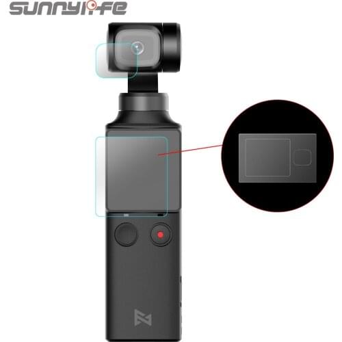 Sunnylife HD Protective Film Combo For FIMI PALM Gimbal Camera 2 Lens/Screen Film Scratch-Proof Protective Camera Accessories