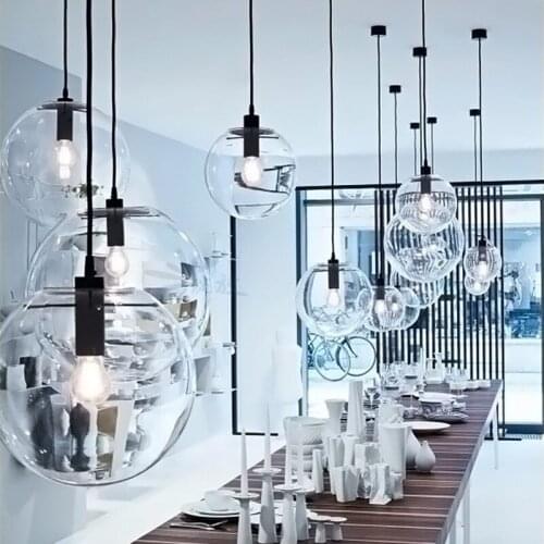 Kitchen Pendant Lighting Bar Glass Pendant Light Bedroom Hotel Modern Pendant Lights Fixtures Home Pendant Ceiling Lamp
