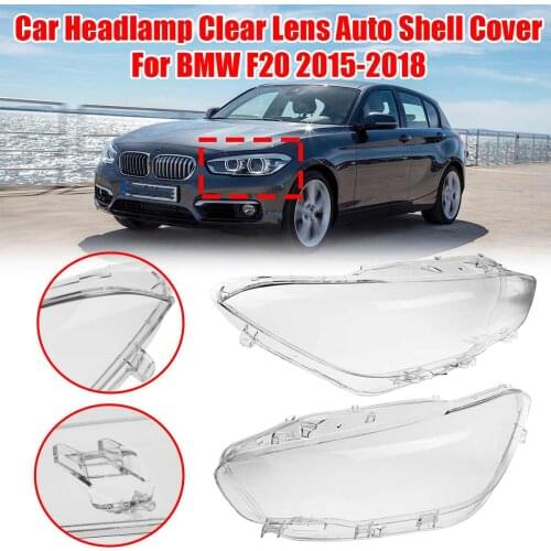 Left Right Car Headlight Cover Headlamp Clear Lens Auto Shell For BMW F20 2015 2016 2017 2018