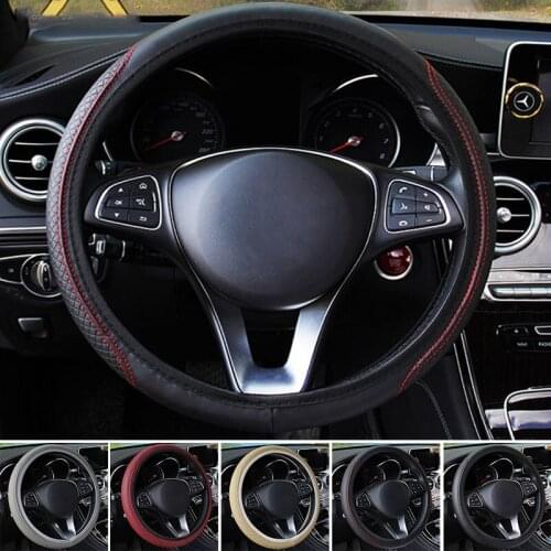 Steering Wheel Wrap Dish Sets Universal Steering Wheel Covers Steering Wheel Breathe Freely 15 Inch Cars Durable