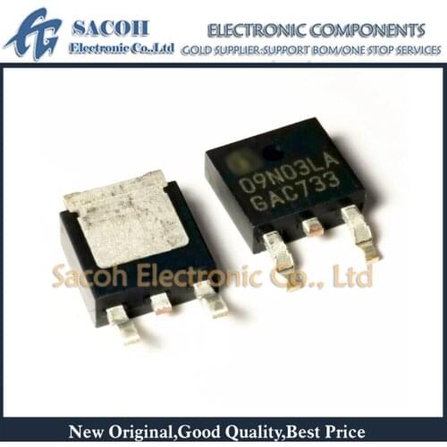 Free Shipping 10Pcs IPD09N03LA 09N03LA 09N03LB 09N03 TO-252 50A 25V Power MOSFET transistor