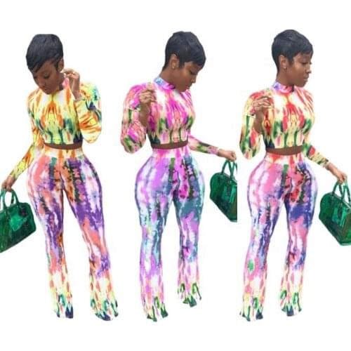 Fall NEW fashion large size turtleneck candy color polyster100% set clothes for women