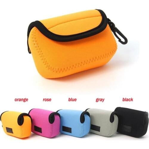 Portable Soft inner Camera case bag for Canon A2200 A2300 A2400 A2500 A2600 A3000 A3200 A3400 A4000 IXUS310 300 protective cover