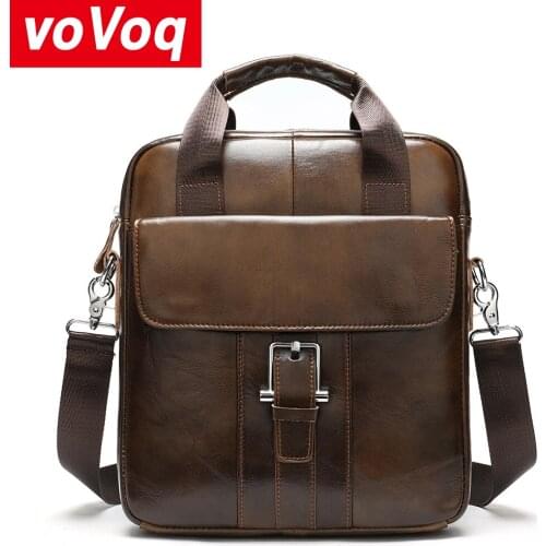 Fashion Crossbody Bags for Retro Mens Handbags Casual Business Briefcase Wide Strap Shoulder Bag Male Messenger Bags Satchels