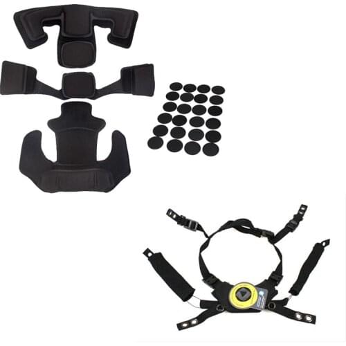 Tactical Helmet fixed hanging strap hang & spongy pad cushion For WENDY