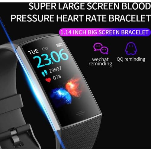 CY11 Waterproof Heart Rate Blood Pressure Monitoring Sports Smart Bracelet Watch
