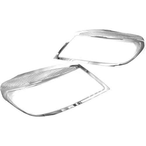 High Quality Chrome Head Light Cover for Ford New Ranger 2011 Up free shipping