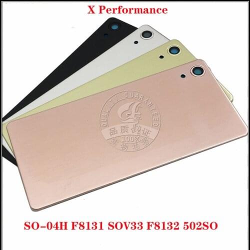 For Sony Xperia X Performance SO-04H F8131 SOV33 F8132 502SO Back Cover Battery Door Housing Replacement Part