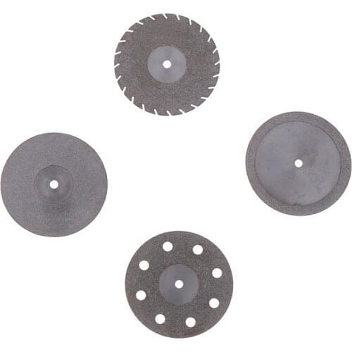 1pcs Dental Ultra-thin Double Sided Sand Diamond Cutting Disc With Mandrel For Separating Polish Ceramic Teeth Whitening